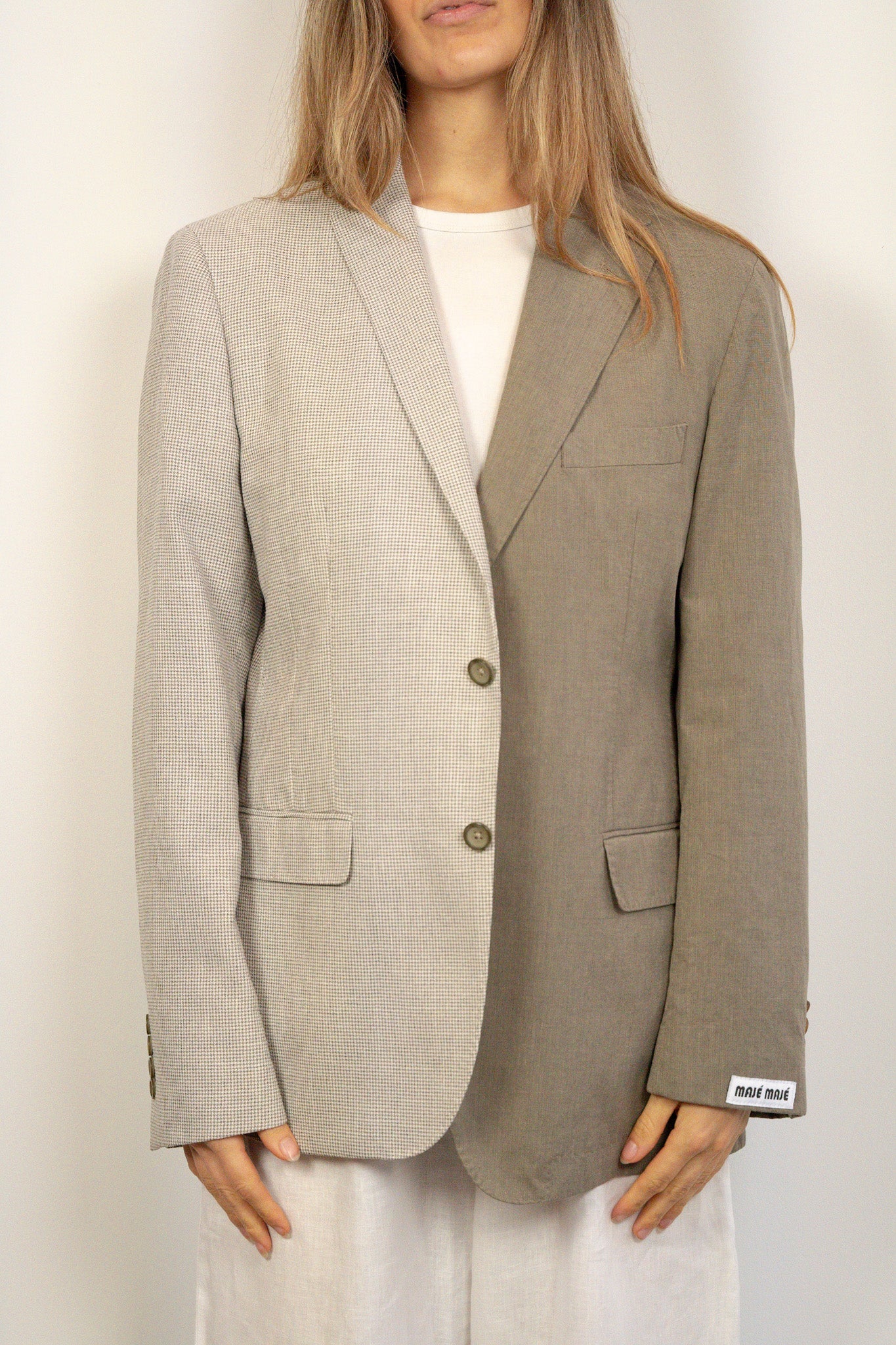 Contrasted Blazer